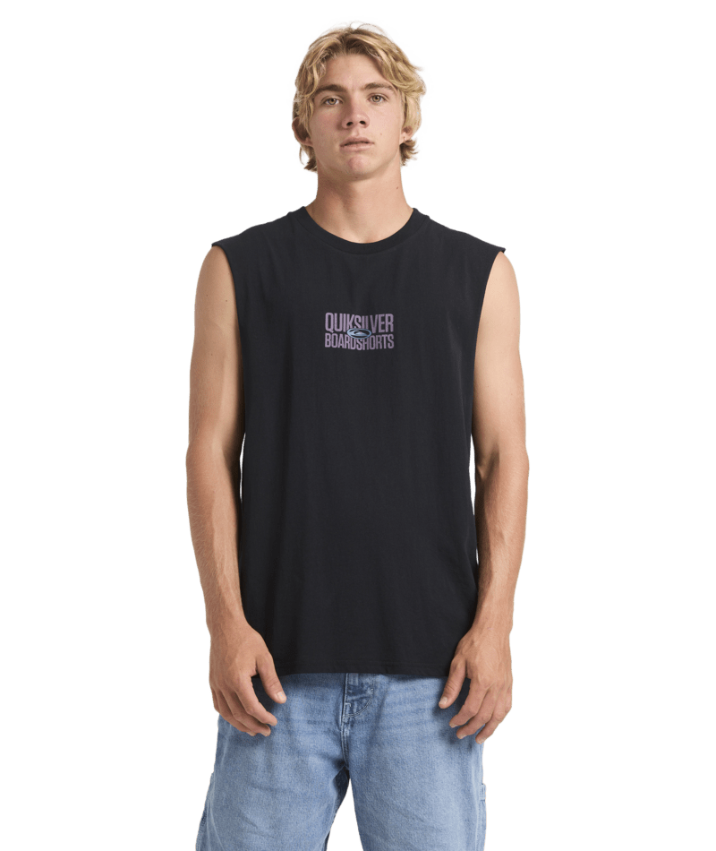 MEGA STACK MUSCLE - Quiksilver25A374572 - BLACK - S