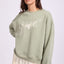 MELIA CREW NECK FLEECE - Rhythm0126W-FL09-PALM-6
