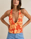 MELIA FLORAL HALTER TOP - Rhythm0126W-FT05-RED-6
