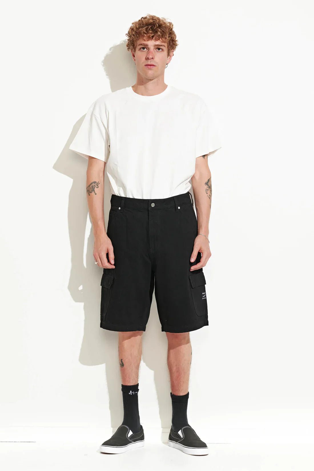 Mens Mash Jean Short - MisfitMT031901 - Coal - 30