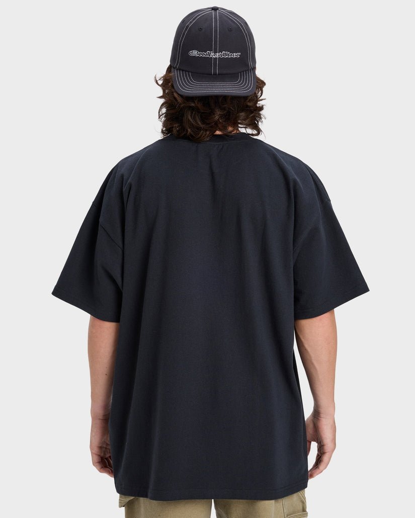 MERCURY DOUBLE UP TEE - QuiksilverEQYZT08167 - Black - S