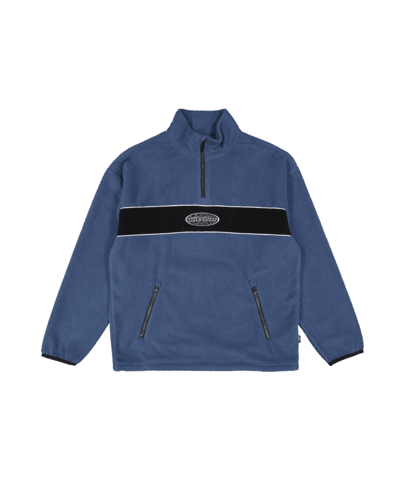MERCURY PANEL POLAR FLEECE - Quiksilver25A311676-DARK DENIM-XS