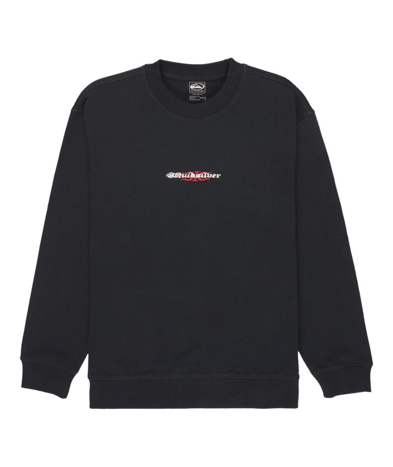 MERCURY TRIDENT CREW YOUTH - QuiksilverEQBFT03973-BLACK-XS/8