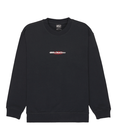 MERCURY TRIDENT CREW YOUTH - QuiksilverEQBFT03973-BLACK-XS/8