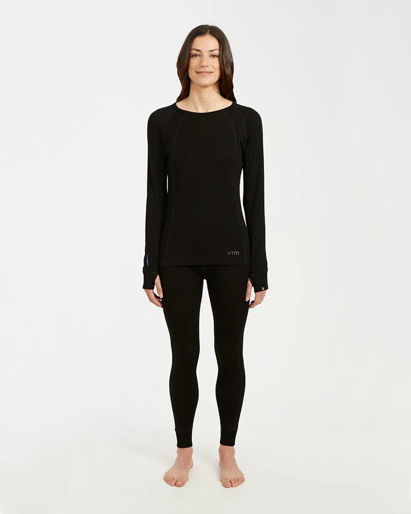Merino Ladies Top - XTMML001-BLK-Black-108