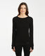 Merino Ladies Top - XTMML001-BLK-Black-108