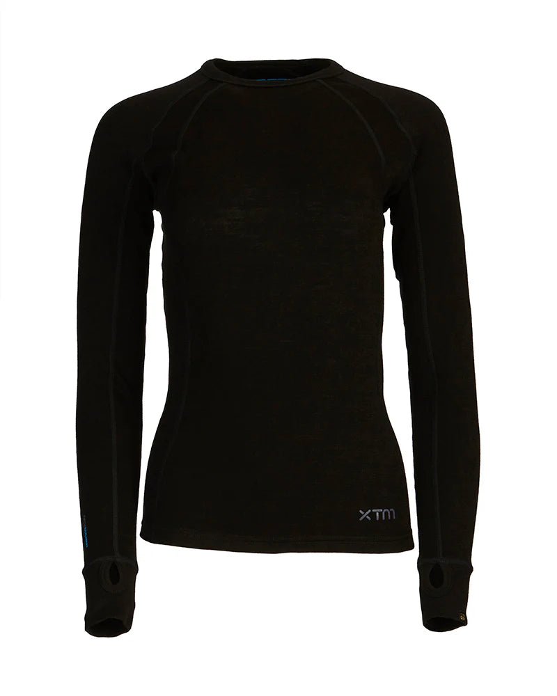Merino Ladies Top - XTMML001-BLK-Black-108