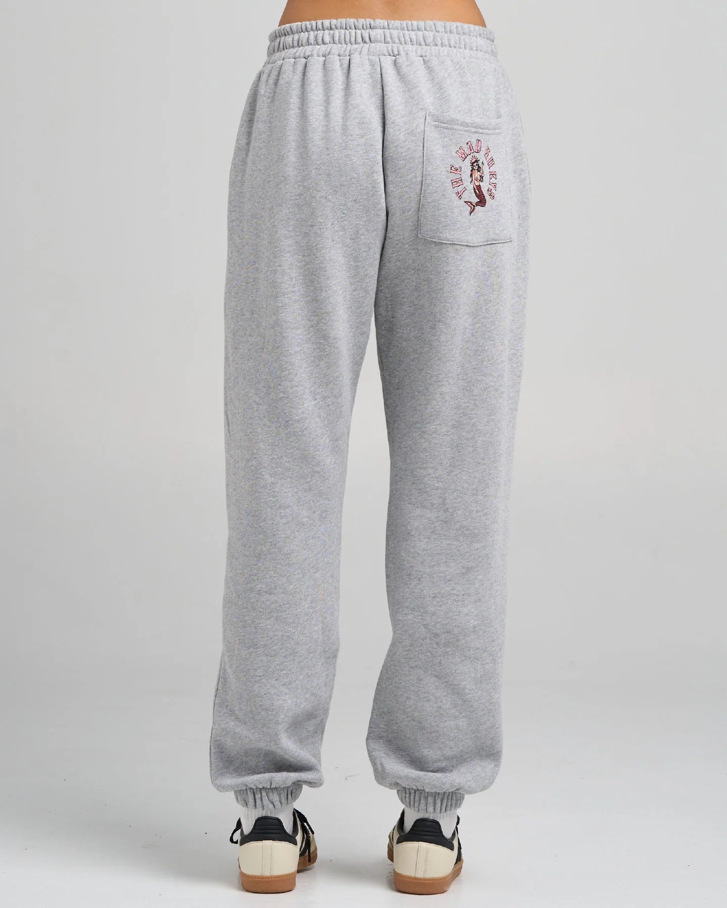 MERMAID ANCHOR | WOMENS TRACKPANT - The Mad HueysH226W09001-GREY MARLE-XS