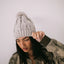 MERMAID BEANIE - RustyHBL0261-ECRU MARLE-OSFM