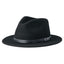 Messer Fedora - Brixton10763 - BLACK/BLACK - L
