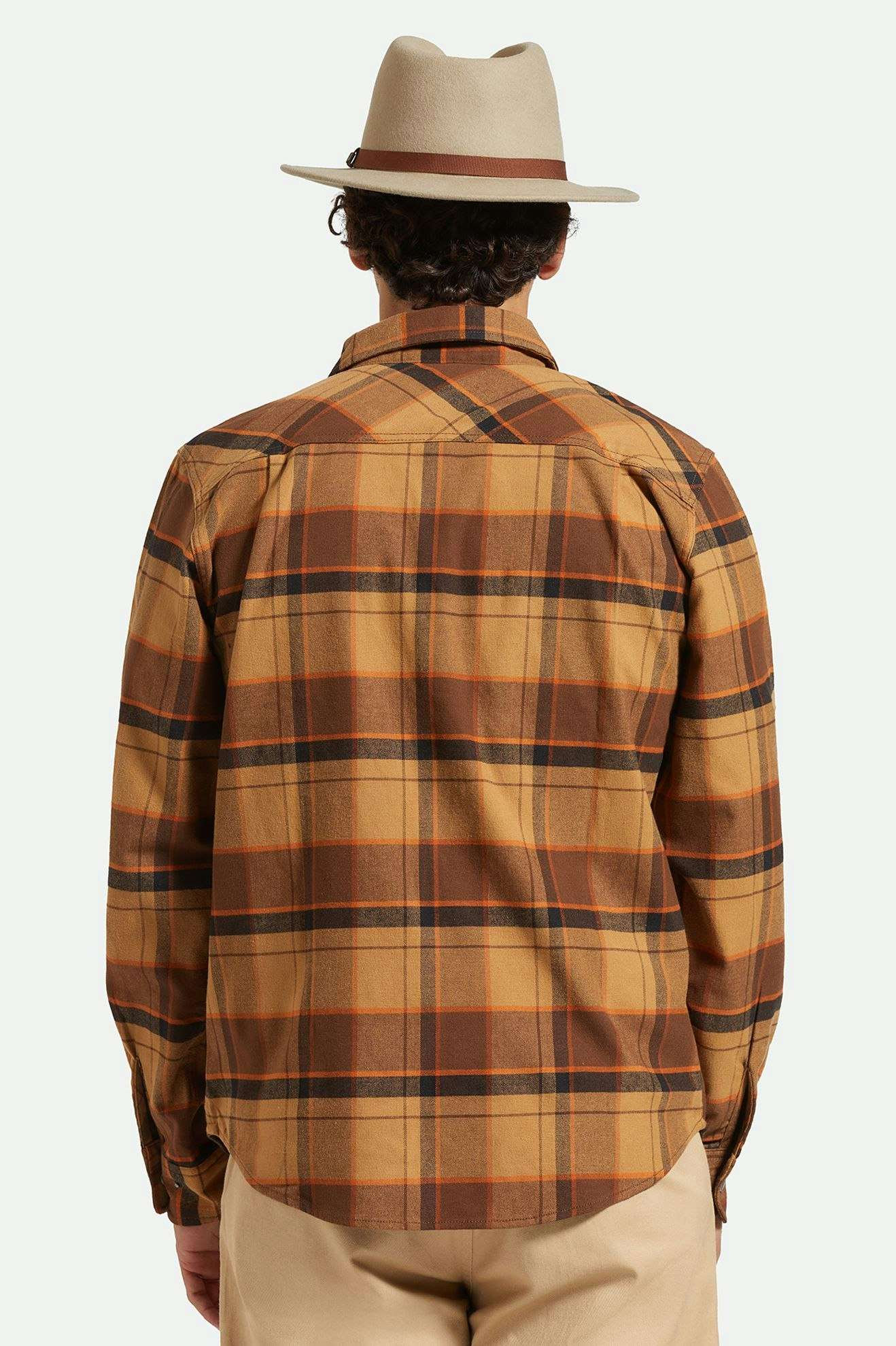 Messer Packable Fedora - Brixton888588929094 - TimberWolf/Light Brown - XS