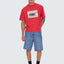 Metal and Dust Box Fit Cropped Tee - Thrills210000181979