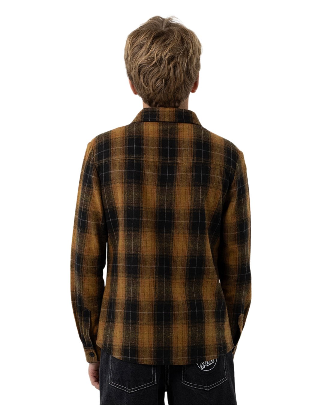 MFG Axle Plaid Shirt, Flannel Button Up Shirt - Santa Cruz210000183005