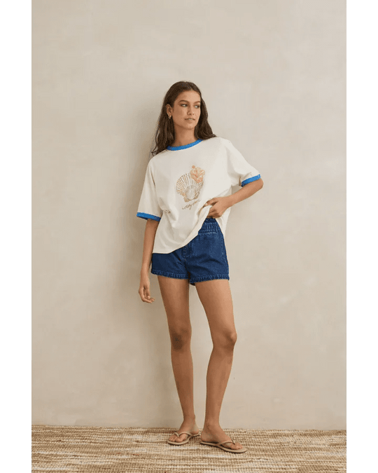 MICRO DENIM SHORT