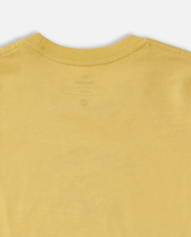 MICRO WAVES ART TEE - BOY - Rip Curl004TTE - BUTTER YELLOW - 1to2