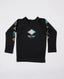 MICRO WAVES L/S RASH VEST - BOY - Rip CurlTMQTRV - WASHED BLACK - 1to2