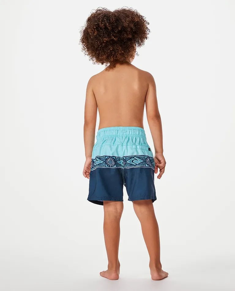 Micro Waves Stripe Volley - Boy - Rip Curl004TBO - 0046 - Aqua - 1to2