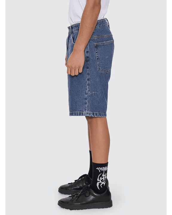 Mid Slacker Denim Short - ThrillsTDP-328LSD-Light Stoned Blues-26