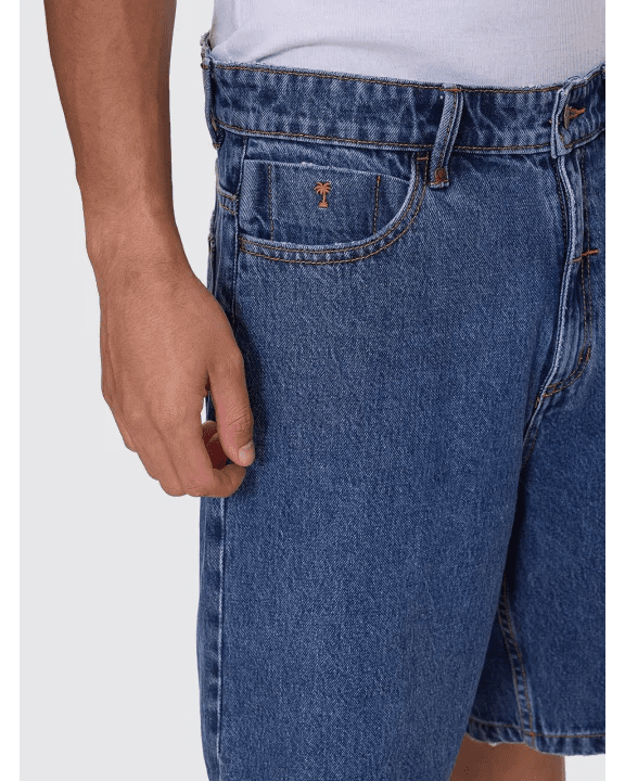 Mid Slacker Denim Short - ThrillsTDP-328LSD-Light Stoned Blues-26