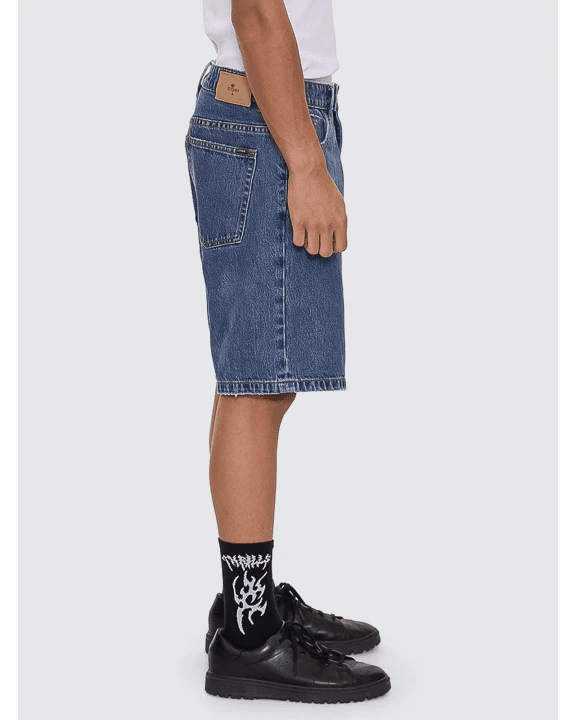 Mid Slacker Denim Short - ThrillsTDP-328LSD-Light Stoned Blues-26