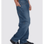 Mid Slacker Relaxed Long Denim Jean - ThrillsTDP-437ET-Teal Blue-28