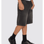Mid Slacker Relaxed Long Denim Short -ThrillsTDP-328BL-Licorice-28