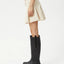 Mika Pleat Mini Skirt - AfendsW243903 - SND - Sand - XS