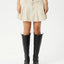Mika Pleat Mini Skirt - AfendsW243903 - SND - Sand - XS