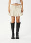 Mika Pleat Mini Skirt - AfendsW243903 - SND - Sand - XS
