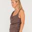 MILOS ASYMMETRIC COWL NECK TOP - RustyFSL0739 - PINECONE - 6