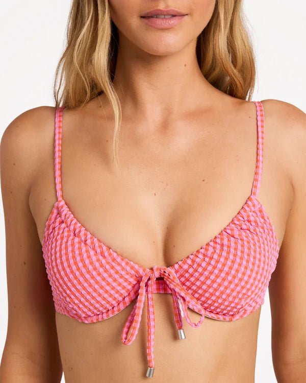 MINI WAVE CHECK ELLA BRA -BillabongUBJX300732-TANGERINE-XS/6