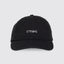 Minimal Thrills 6 Panel Cap -ThrillsCLA-500BW-Washed Black-One Size