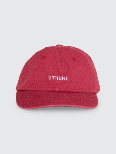 Minimal Thrills 6 Panel Cap - Redwood - ThrillsTH25-501H-Redwood-One Size