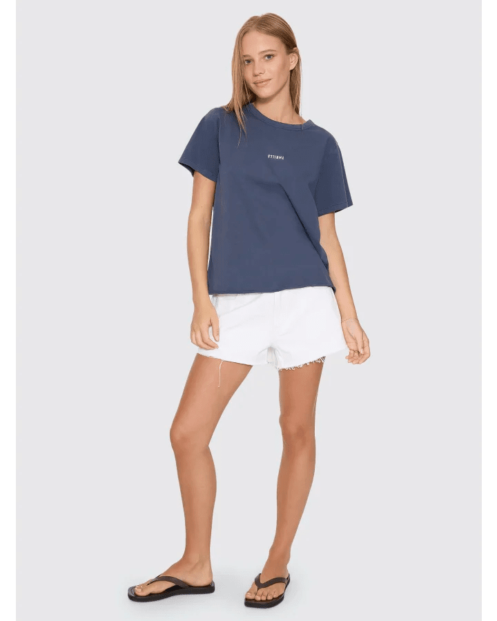 Minimal Thrills Relaxed Tee -ThrillsWTH26-106E-Heritage Navy-6