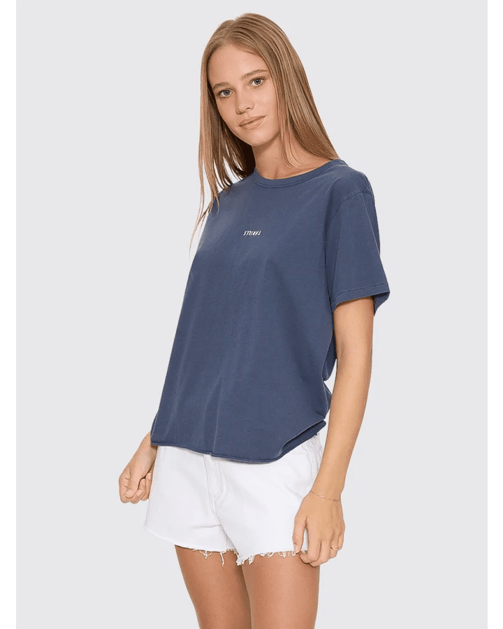 Minimal Thrills Relaxed Tee -ThrillsWTH26-106E-Heritage Navy-6