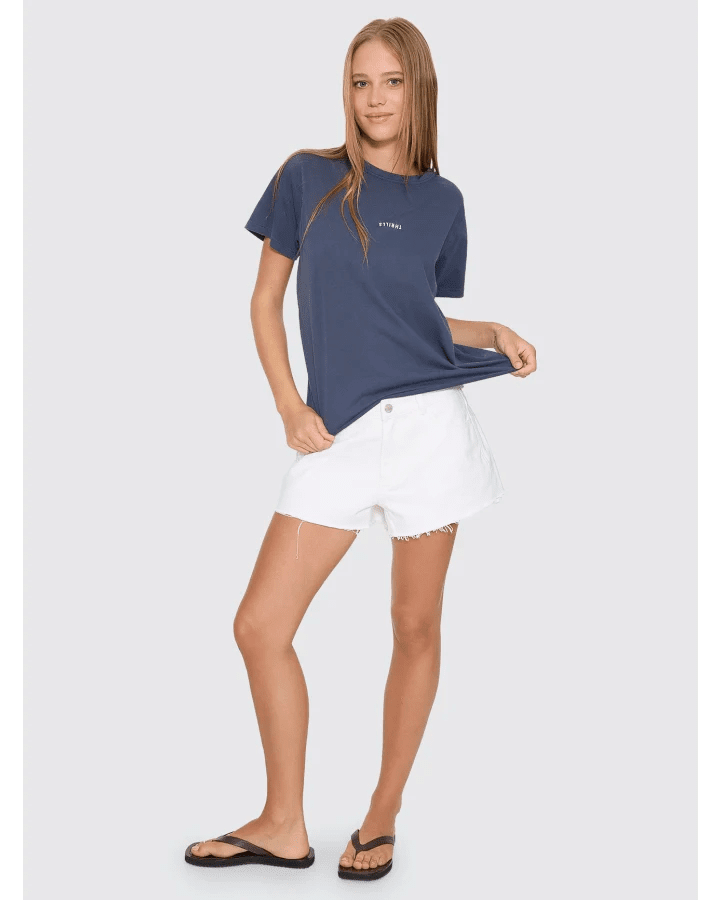 Minimal Thrills Relaxed Tee -ThrillsWTH26-106E-Heritage Navy-6