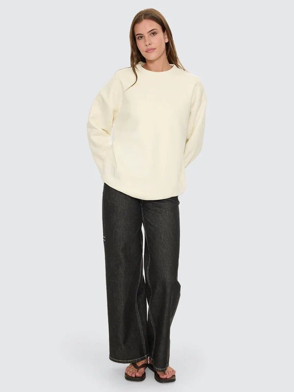 Minimal Thrills Slouch Crew - ThrillsWTW26-200A-Butter Cream-6