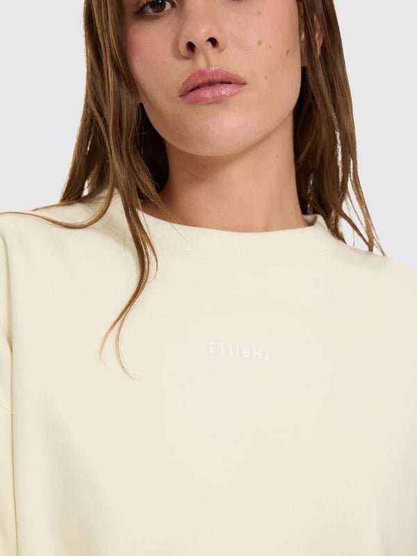 Minimal Thrills Slouch Crew - ThrillsWTW26-200A-Butter Cream-6