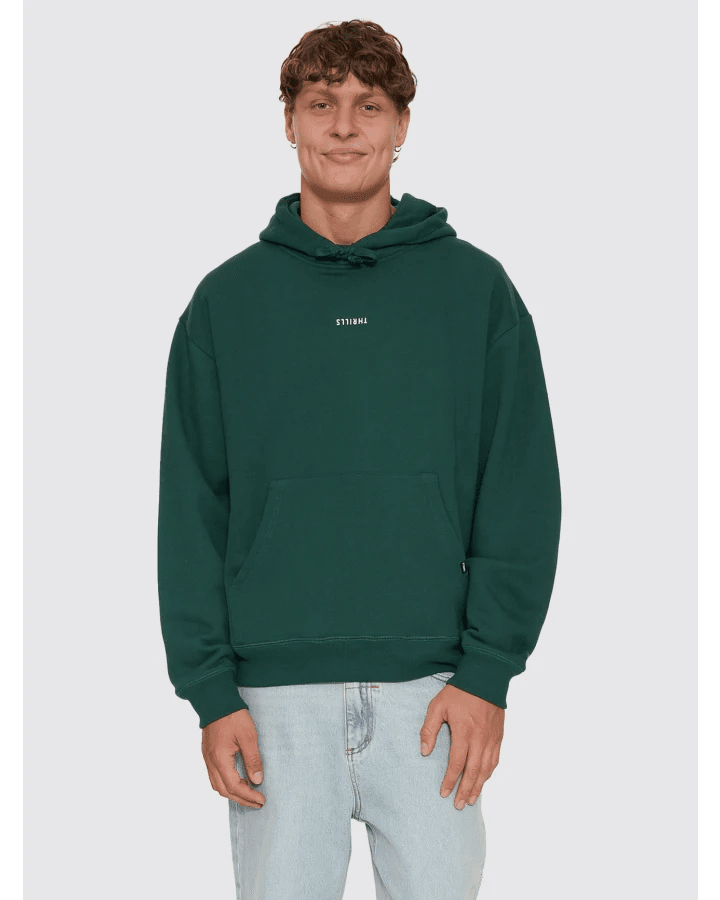 Minimal Thrills Slouch Pull On Hood - ThrillsTW26-231F-Varsity Green-S