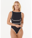 MIRAGE FUSION HIGH NECK 1PC - Rip Curl0SAWSW - BLACK - XS