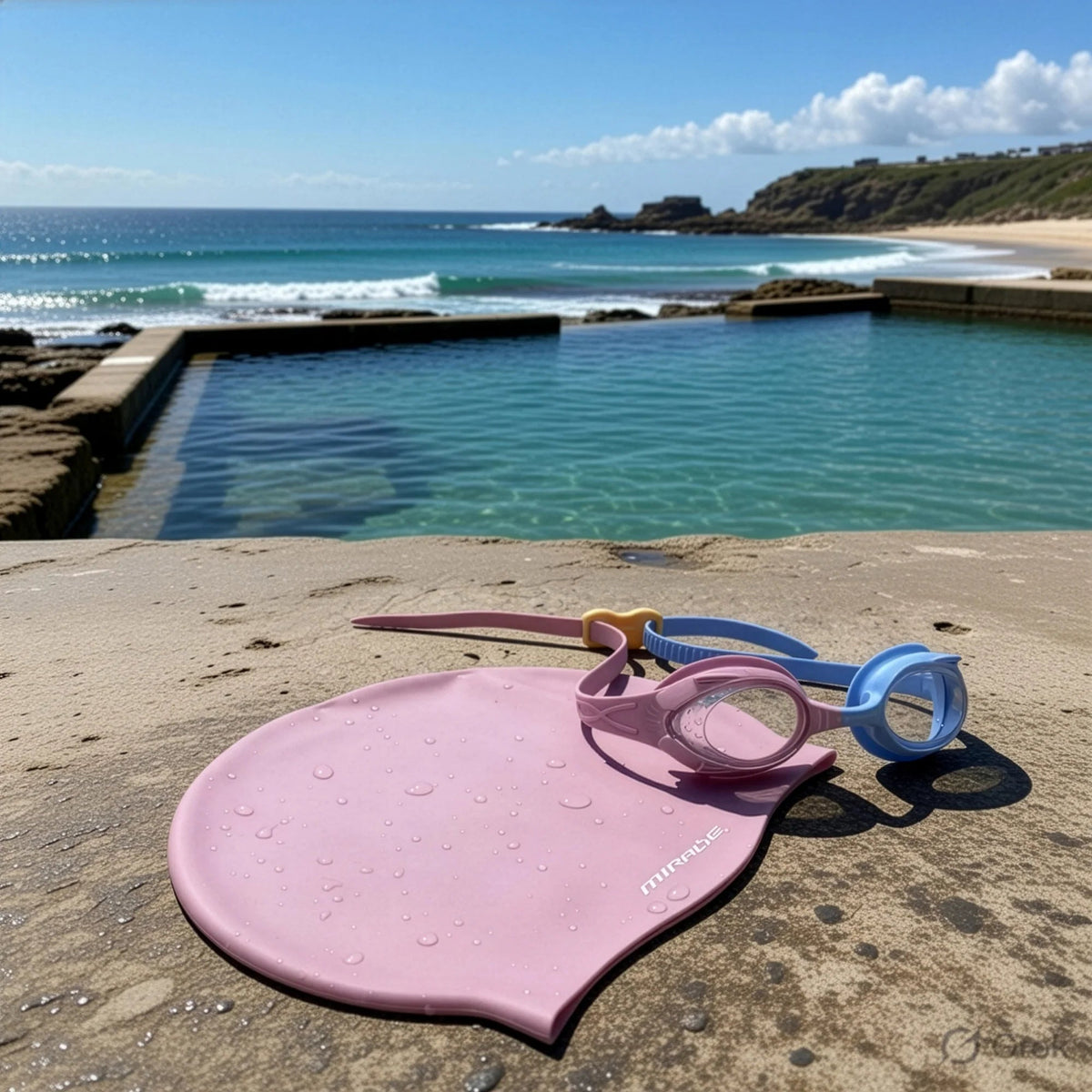 MIRAGE KIDS SWIM PACK -MirageSA220-BLUE/PINK