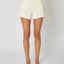 Mirage Short Cream Cord - Three By One14671 - 311 - Cream - 24