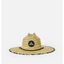 MIXED STRAW SUN HAT -Rip Curl033WHE-BLACK/OFF WHITE-S