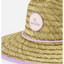 MIXED STRAW SUN HAT-GIRL -Rip Curl018GHE-BRIGHT LILAC