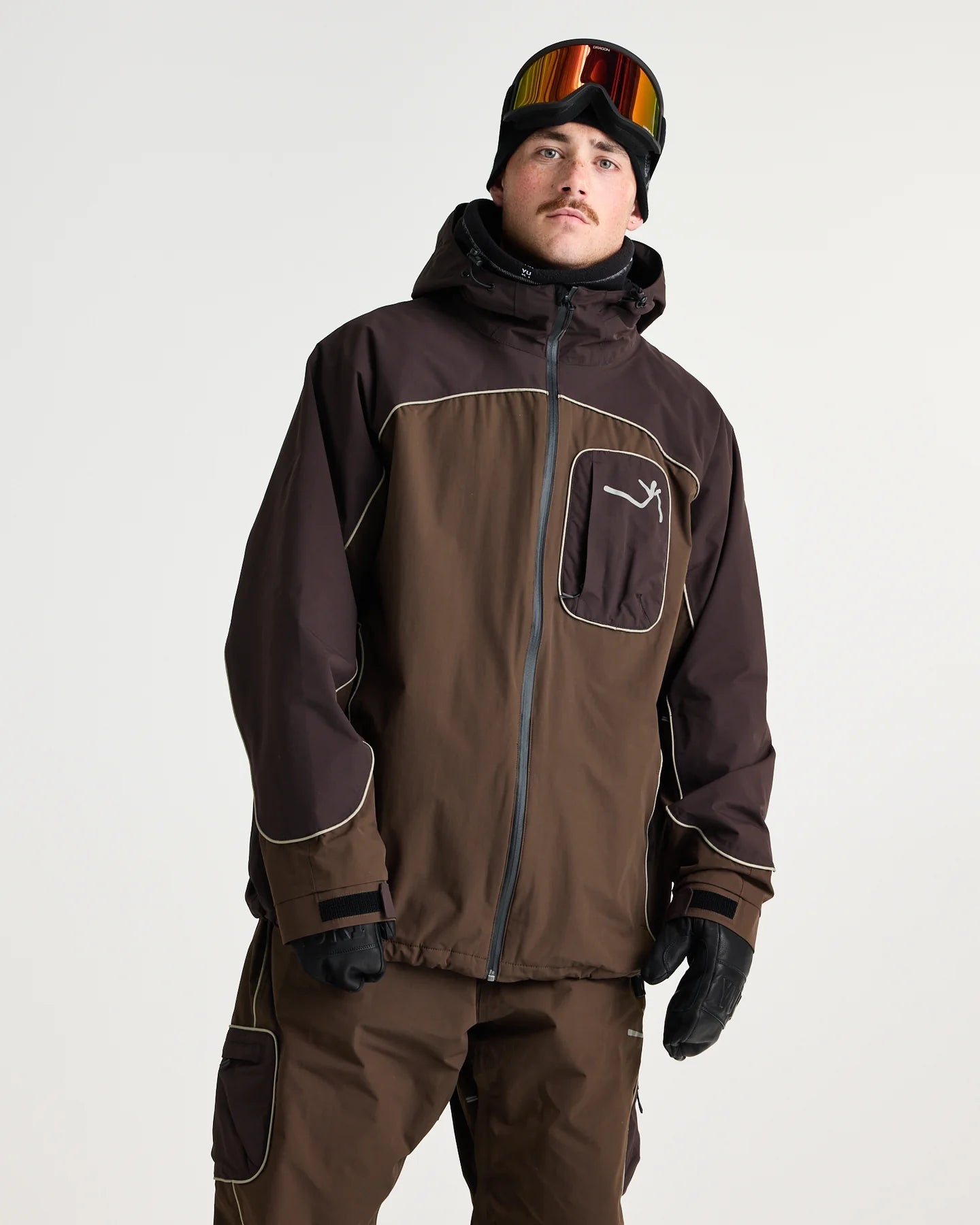 Mobbin Jacket - Yuki ThreadsW26MJBRW-Brown-Medium