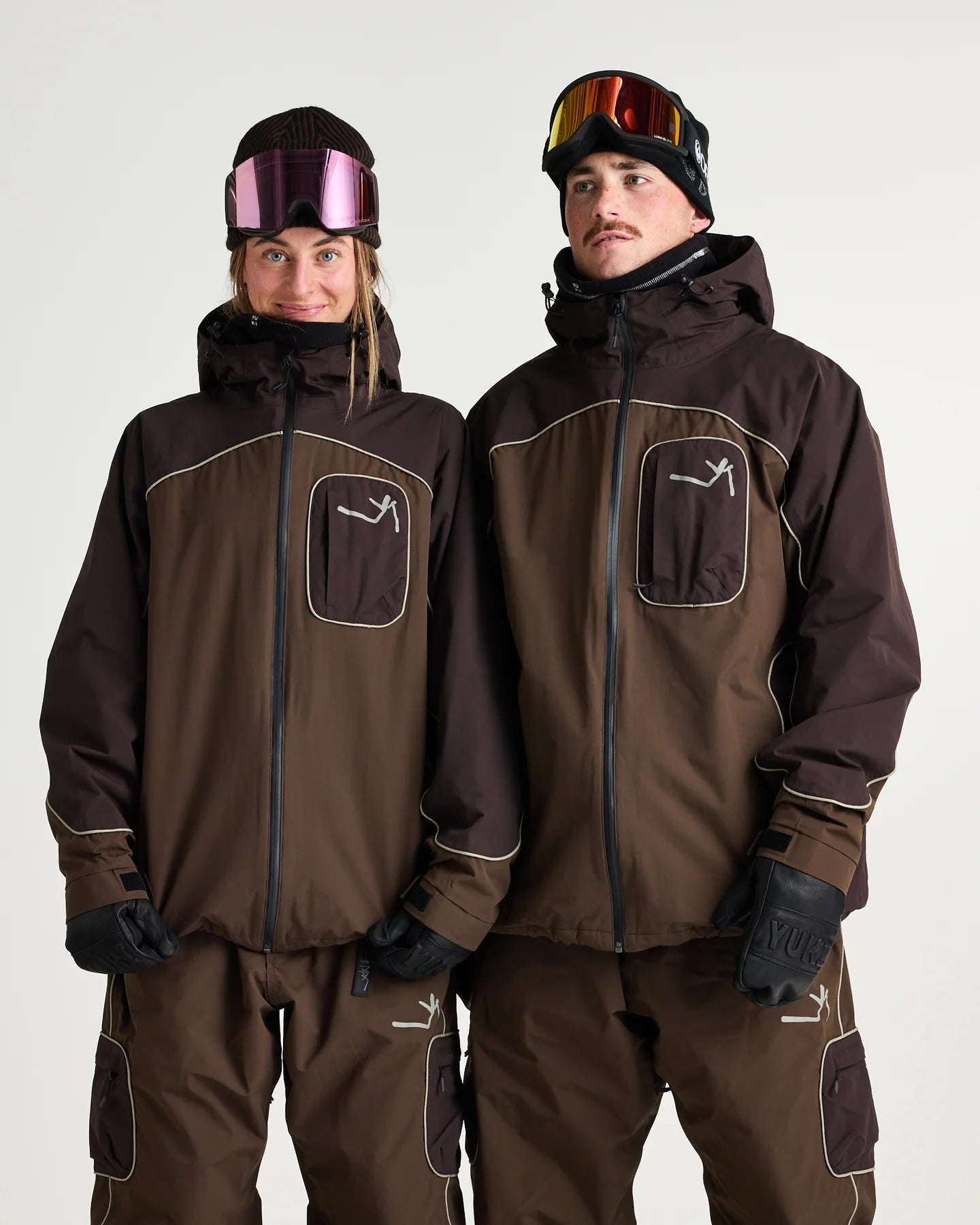 Mobbin Jacket - Yuki ThreadsW26MJBRW-Brown-Medium