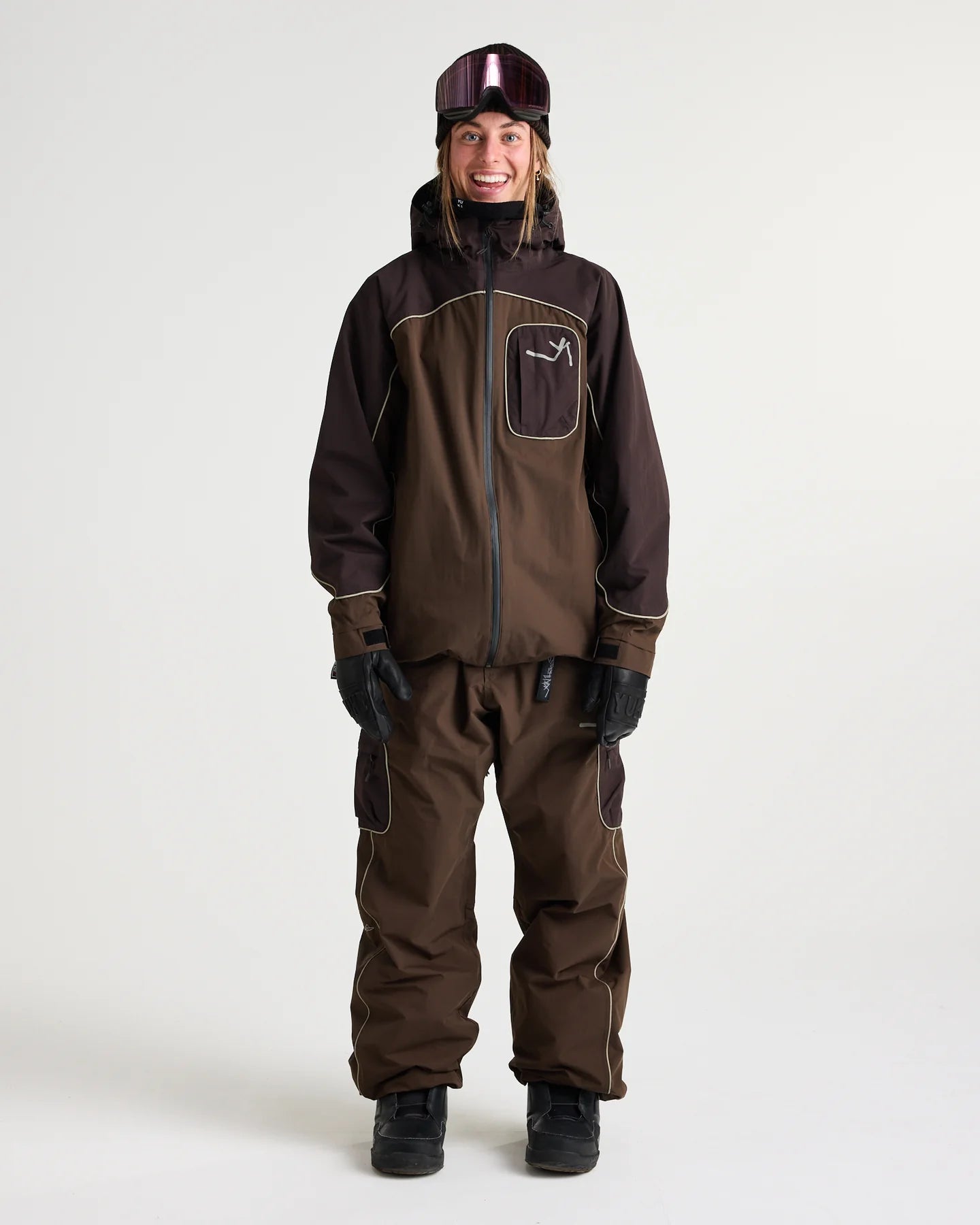 Mobbin Jacket - Yuki ThreadsW26MJBRW-Brown-Medium