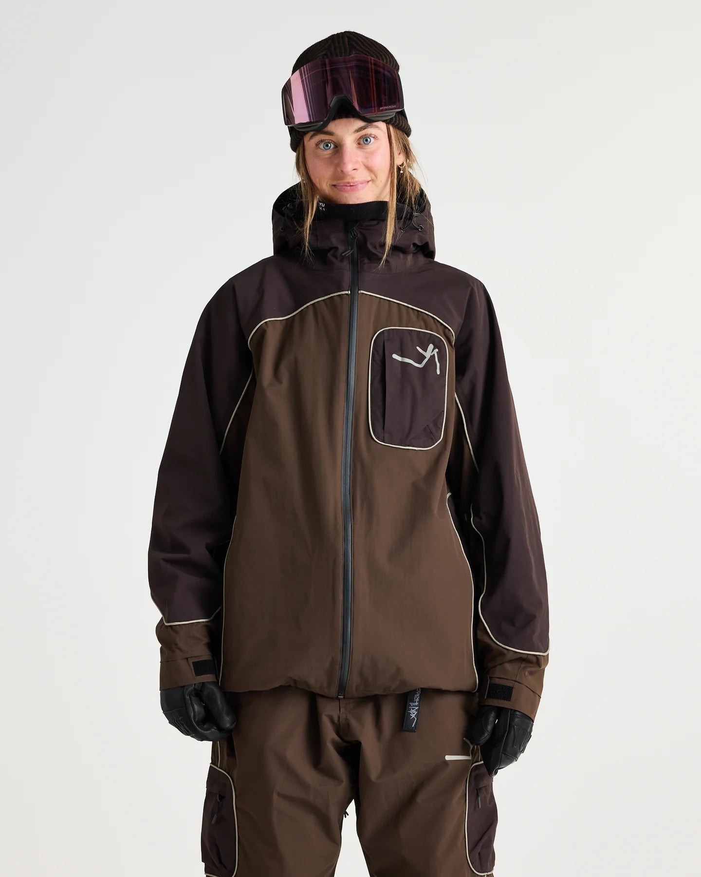 Mobbin Jacket - Yuki ThreadsW26MJBRW-Brown-Medium
