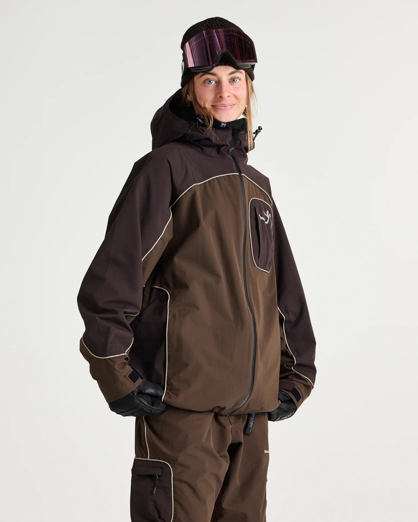 Mobbin Jacket - Yuki ThreadsW26MJBRW-Brown-Medium