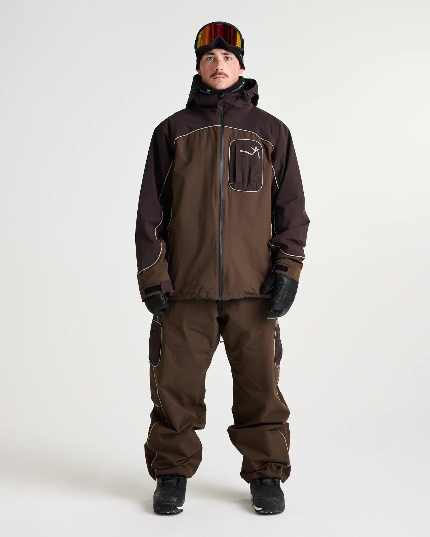 Mobbin Jacket - Yuki ThreadsW26MJBRW-Brown-Medium